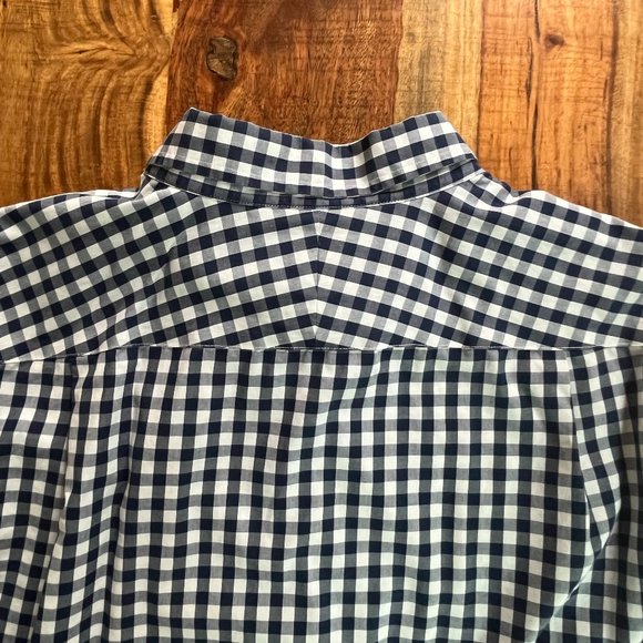 100% Cotton Non-Iron Gingham Summer Oxford Shirt [Charles Tyrwhitt] - Picture 2 of 5
